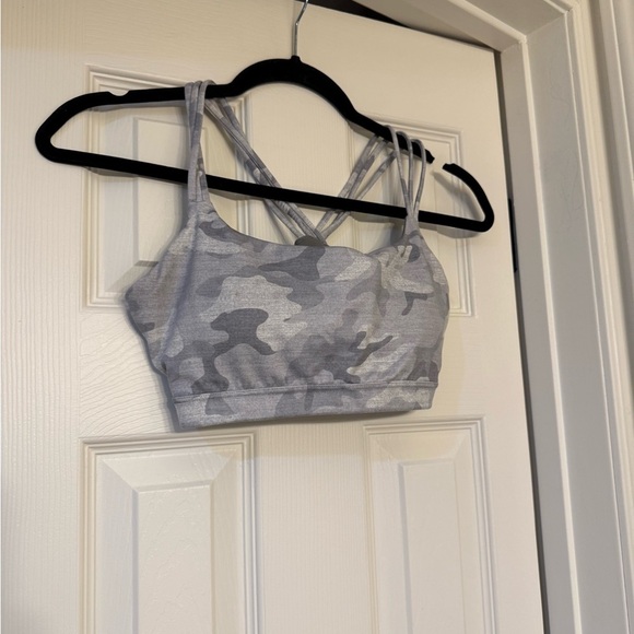Gap Work Out Grey Camo Sports Bra And Matching Leggings Size S - Picture 4 of 10